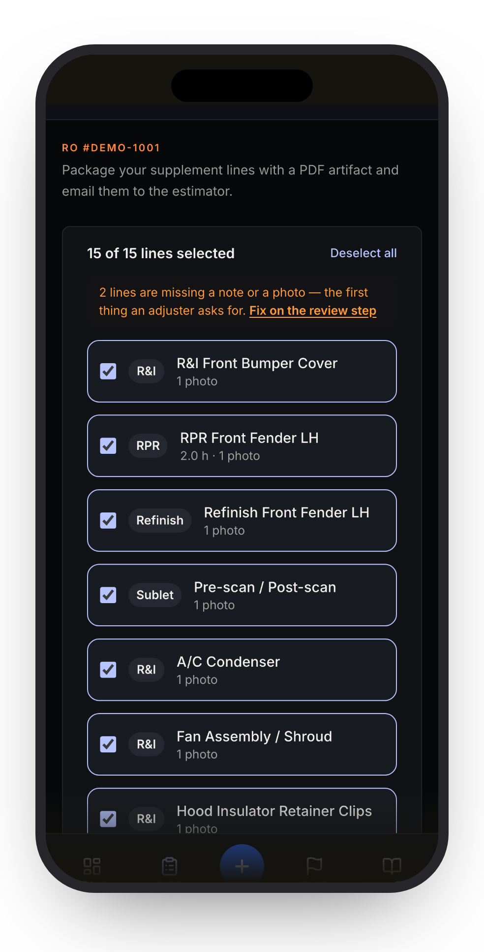SCREEN — SEND THE PACKAGE